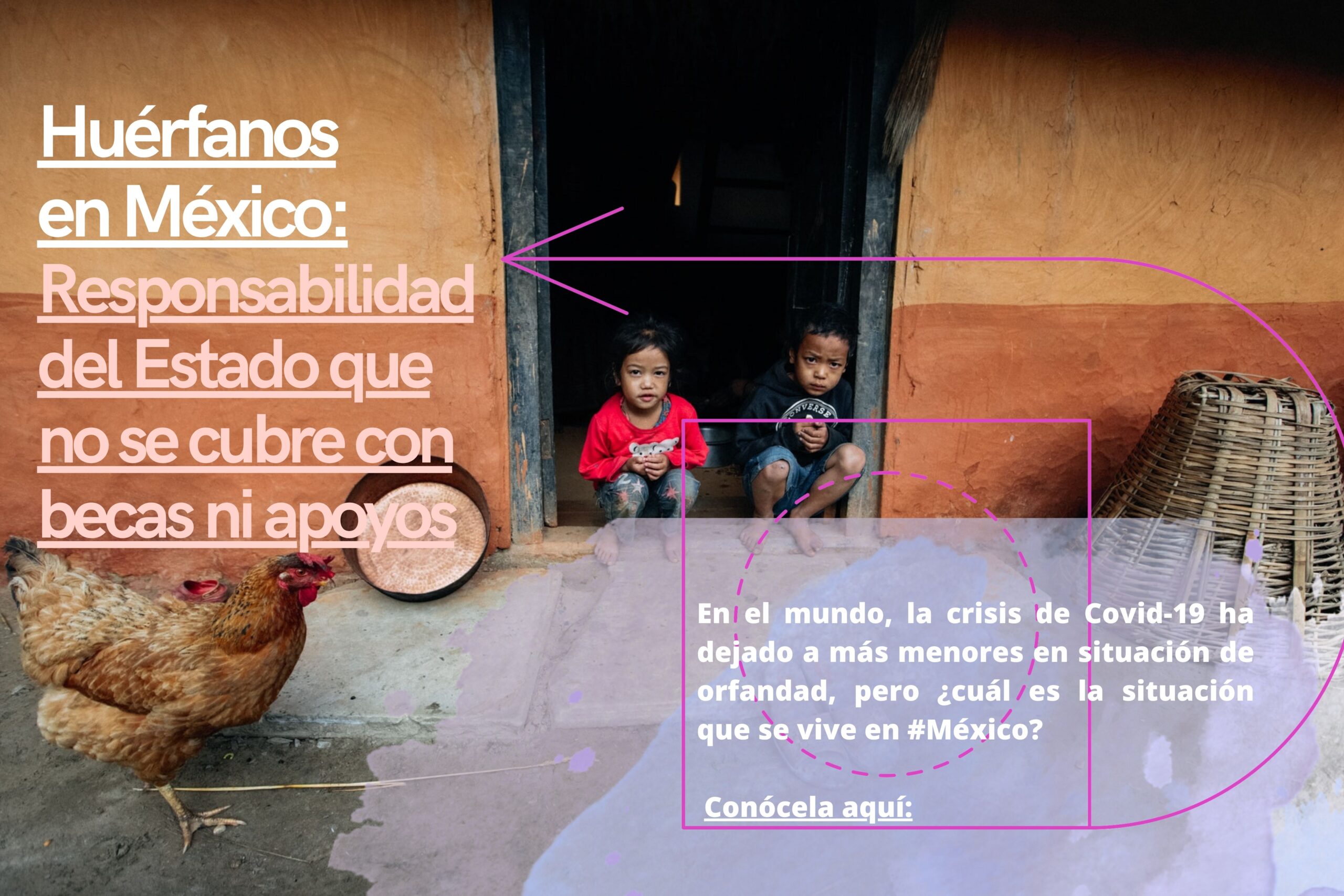 Huérfanos en México
